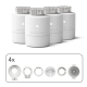 Tado Smart Radiator Thermostat V3+ Basic Quattro Pack Tado Smart Radiator Thermostat V3+ Basic Quattro Pack