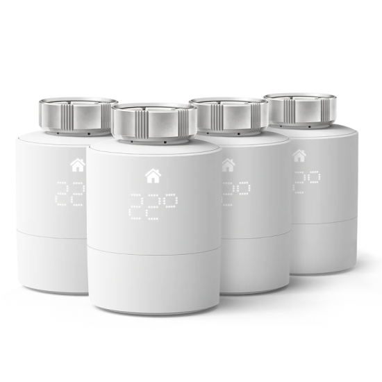 Tado Smart Radiator Thermostat V3+ Regular Quattro Pack Tado Smart Radiator Thermostat V3+ Regular Quattro Pack
