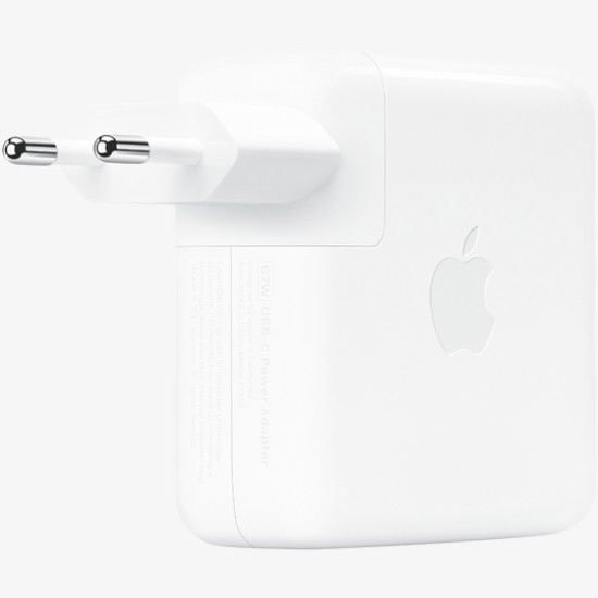 APPLE power adapter 1*USB-C, 67 W, (MKU63) APPLE power adapter 1*USB-C, 67 W, (MKU63)