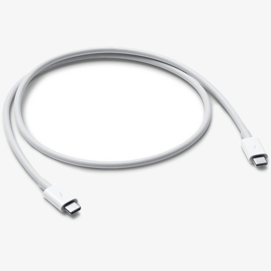 APPLE USB-C Thunderbolt 3 cable (0.8m), (MQ4H2) APPLE USB-C Thunderbolt 3 cable (0.8m), (MQ4H2)