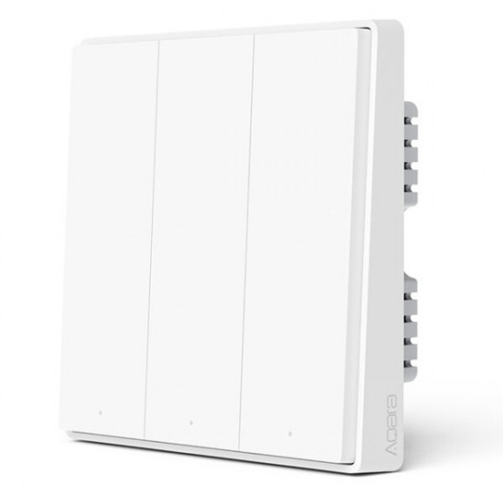 Smart switch Aqara D1 3-key White (Chinese version) (No Neutral) Smart switch Aqara D1 3-key White (Chinese version) (No Neutral)