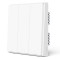 Smart switch Aqara D1 3-key White (Chinese version) (No Neutral)