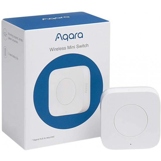 Smart wireless switch Aqara Mini 1 - Key White (Chinese version) Smart wireless switch Aqara Mini 1 - Key White (Chinese version)