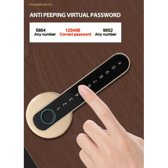 Lacăt electronic Biometric Smart lock