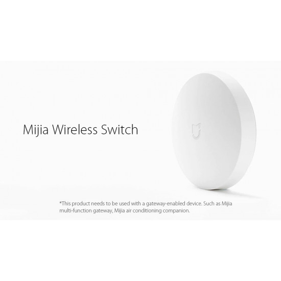 Smart wireless switch Aqara Mini 1 - Key White (European Version) Smart wireless switch Mijia WXKG01LM 1 - Key White