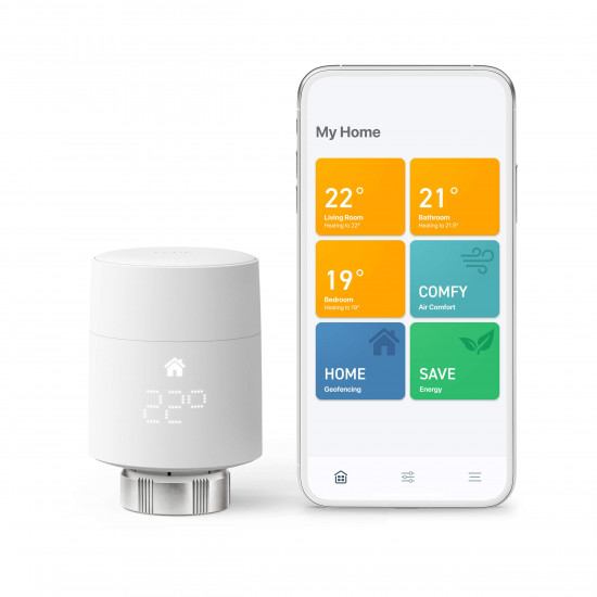 Tado v3+ thermostatic faucet head for radiator, automation and independent control of heating on rooms Smart Radiator Thermostat V3+